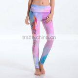 Athletic Fitness Gym Sports Printed Bra Running Yoga Pants Leggings Outfits thumbnail-5