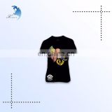 Custom design water resistant pure cotton sports t shirt with pocket