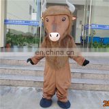 Factory direct sale customized bulls mascot costume for adults