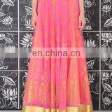 Beautiful Lengha Set With Golden Prints Lengha Set With Golden Prints thumbnail-5