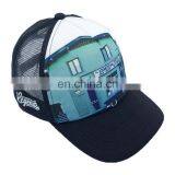 Wholesale Promotional Custom Cheap Sublimation Printing Mesh Trucker Hat thumbnail-3