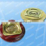 Gold Plated Metal Ashtray Cigar Ashtray