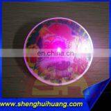 LED Flashing Light up Music Badge Pin for Christmas