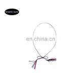 Factory Wholesale Pre-tied Silver Elastic Loop thumbnail-4