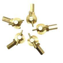 Brass Button Grease Cup 8x8mm Ball Oiler Suitable for Lubrication System thumbnail-4