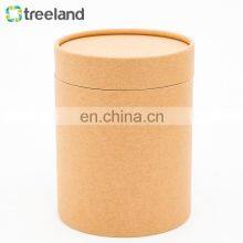 Kraft Paper Box Packaging Round Shape Cylinder Cardboard Can thumbnail-4