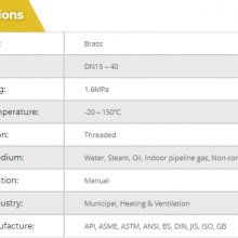 Mstnland BRASS INTERNAL THREAD BALL VALVE thumbnail-2