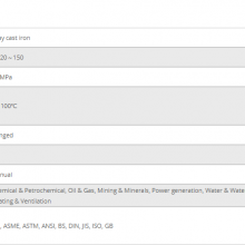Mstnland CAST IRON FLANGED PLUG VALVE thumbnail-2