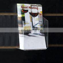 Пластиковый прозрачный держатель для брошюр с одним карманом для слятволла thumbnail-2