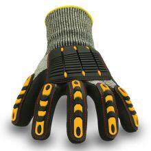 Sharp Tool Handing Anti Hppe Knitted Impact Glove thumbnail-4