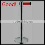 Stainless Steels Retractable Barriers and Queue Stand Line or Metal Belt Barriers Like Queue Barriers thumbnail-1