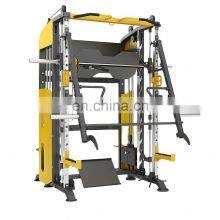 Power Commercial Commercial Gym Machine Multi Functional Trainer Fitness Equipment C90 Smith With Squat Rack