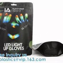 Slide Zipper Top Pouch Bags, Glossy, Matte, UV, Foil Stamping, Food Beverage Packaging, CMYK Pantone