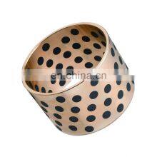 Factory Sale Good Quality High Precision Impregnated Self-Lubricating Bearing Copper Bush thumbnail-4