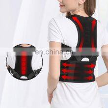 Adjustable Neoprene Back Support Brace Belt Posture Corrector