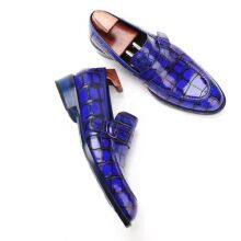 Goodyear Craft Imported Crocodile Leather Shoes 2022 Formal Dress Nile Crocodile Men's Leather Shoes Casual Suit Men's Wedding Shoes Men thumbnail-2