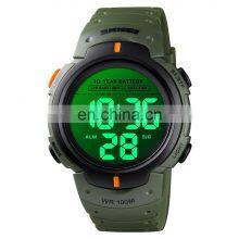 Woman Waterproof Watch Skmei Wholesale Cheap Watch Analog Stopwatch 1560 Sport Wristwatch Men 12/24 Hour thumbnail-4