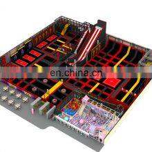 Most Popular Commercial Kids Playground Indoor Cheap Trampolines Park for Sale