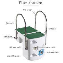 Pipeless Kids Pool Filter Wall-Mounted Filter With Ladder for Children Swimming Pool Portable Filter With LED Light thumbnail-6