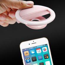 Rechargeable Portable Clip-on Mini Selfie Phone Ring Fill Light for IPhone/Android Smart Phone Photography thumbnail-3