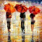 100%handmade Beautiful Knife Oil Painting thumbnail-2