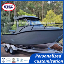 Low-Vibration China-Made Aluminum Fishing Boat Delivering Comfortable Long Journeys thumbnail-1