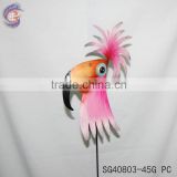 animal garden decorations with decorative metal birds stakes