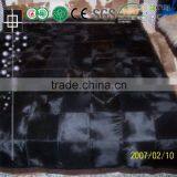 Hand Knotted Patchwork Cowhide Carpet thumbnail-5
