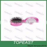 Home and Travel Portable Beauty Hair Brushes With Multicolor Mirror thumbnail-1