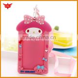 lovely style silicone id card working card badge holder