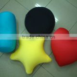 star/heart/round shaped microbeads cushion