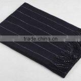 Latest Design Korean Fashion Tassel Striped Wool Shawl Scarf thumbnail-5