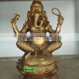 Bronze Elephant God Statue
