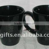 New Artwork Laser White Porcelain Coffee Mug thumbnail-1