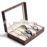 C102 ANPHY Leatherette High Quality Watch Display Box 10 Units thumbnail-2