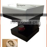 high resolution latte foam printing machine, new design with wifi can print by an ipad