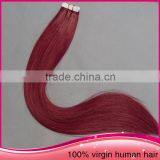 2015 Hot Selling 5A Grade Quality Pu/Tape Hair Extension Real Peru Human Hair Extension thumbnail-4