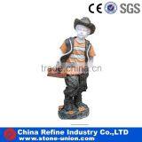 Natural Marble Sculpture, Cheap Garden Statues, Children Marble Statue thumbnail-4