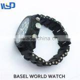 Luxury Sports Watch With Carbon Fiber Strap thumbnail-5