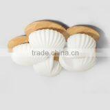 Romantic Bamboo Lamp Wood Shade Led Ceiling Light thumbnail-3