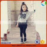 2016 New Spring Fashion Child Clothes in Girls' Clothing Set for Baby Clothing Wholesale Korean Style Kids Clothes (ulik-GC090)