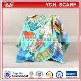 Wholesale New Designer Brand Twill Silk Scarf thumbnail-1