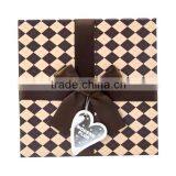 Custom Made Decorative Cardboard Gift Packaging Box With Ribbon thumbnail-3