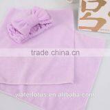 Hot Sell Headband Packing Box Purple Bow Headband With Hand Face Towel thumbnail-4