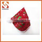 SJ-6733 30*40 Christmas Tree Print Xmas Gift Adult Santa Hat thumbnail-1