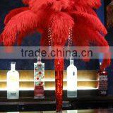 Red Ostrich Feathers for Wedding Decoration thumbnail-3