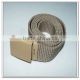 1 1/4 inch wide pp military khaki belt,military webbing belts