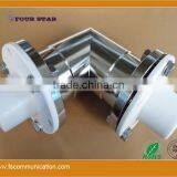 3-1/8" EIA Flange to 3-1/8" EIA Flagne Right Angle Connector Adaptor thumbnail-4