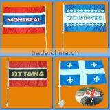 Promotion Car Flag Mini Flag Hand Flag for Election Campaign