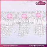 Pearls and Crystal Chain Trim thumbnail-4